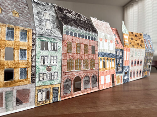 Farben, Stein, Papier – wie Städte bunt werden