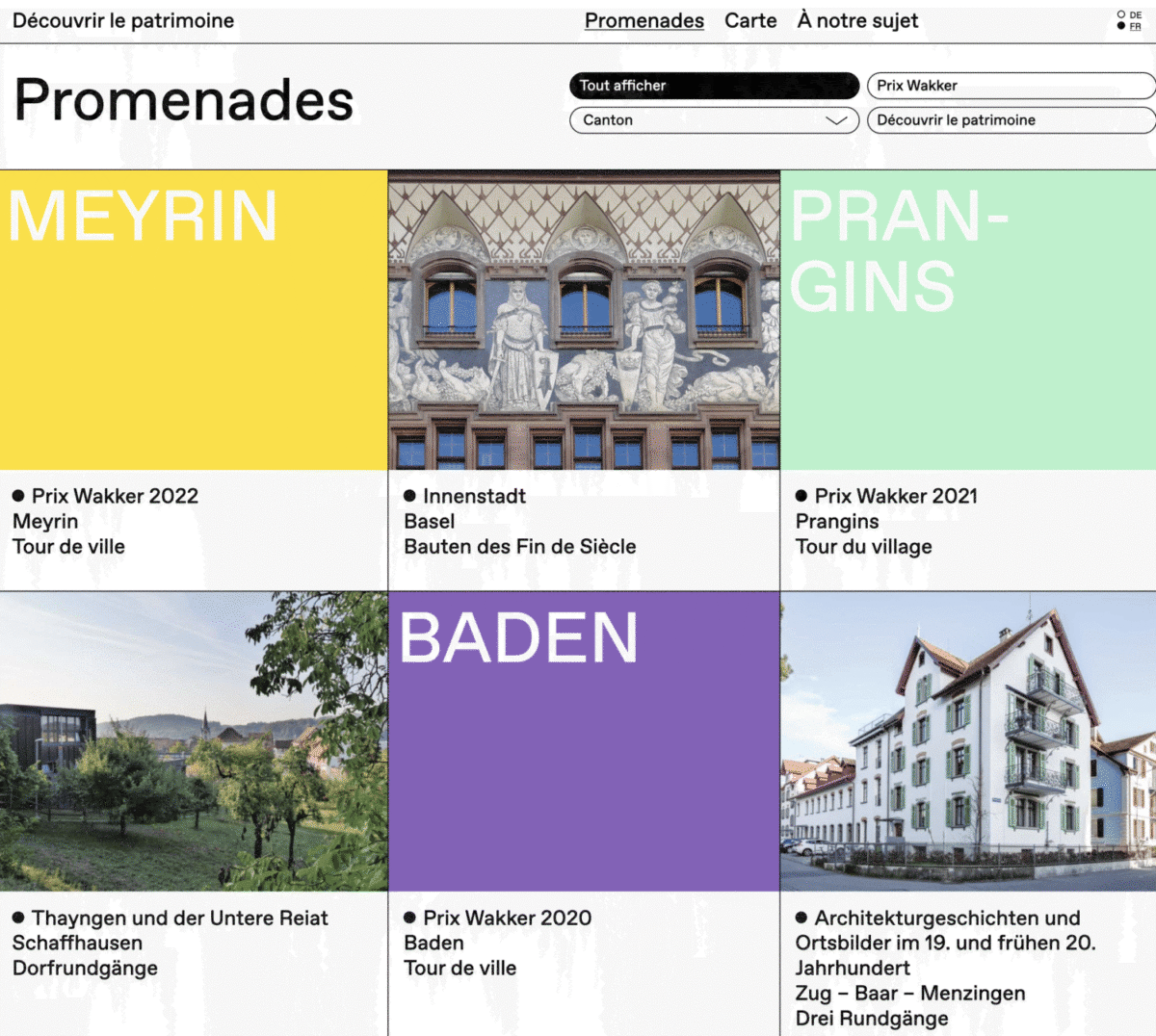 Baukulturelle Rundgänge