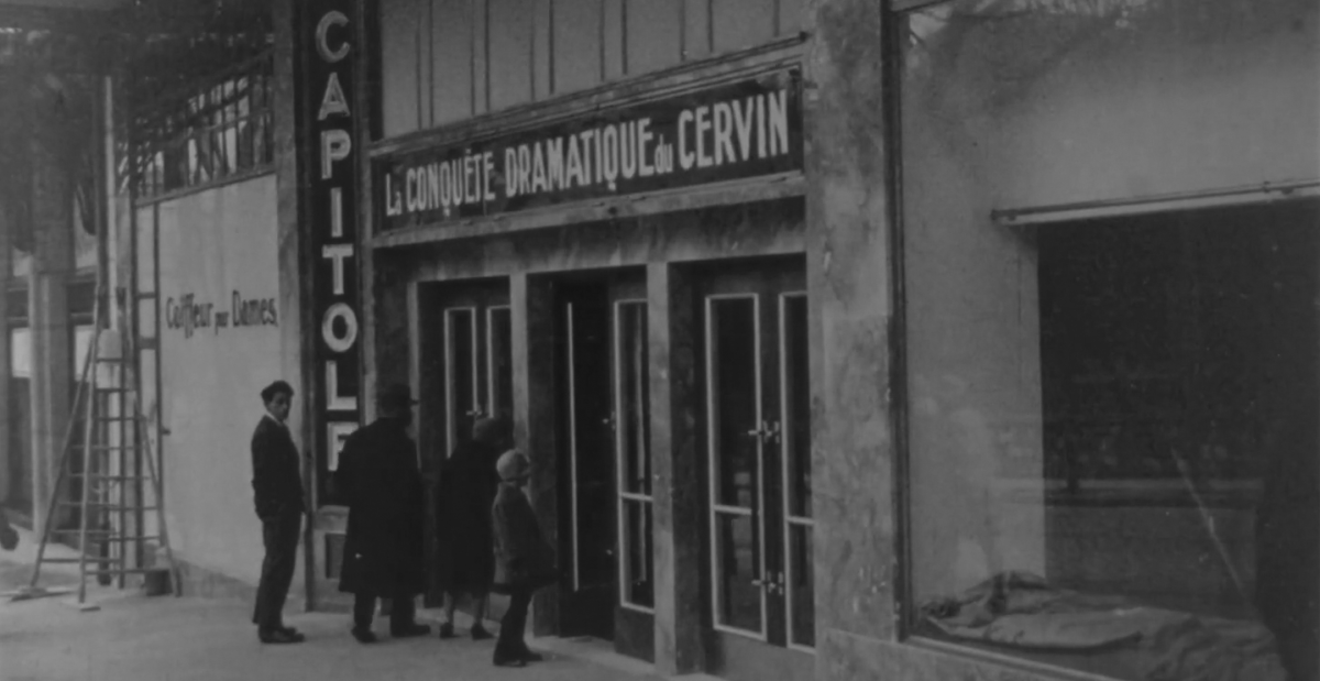 La Construction du plus beau Cinéma de Lausanne le “Capitole”
