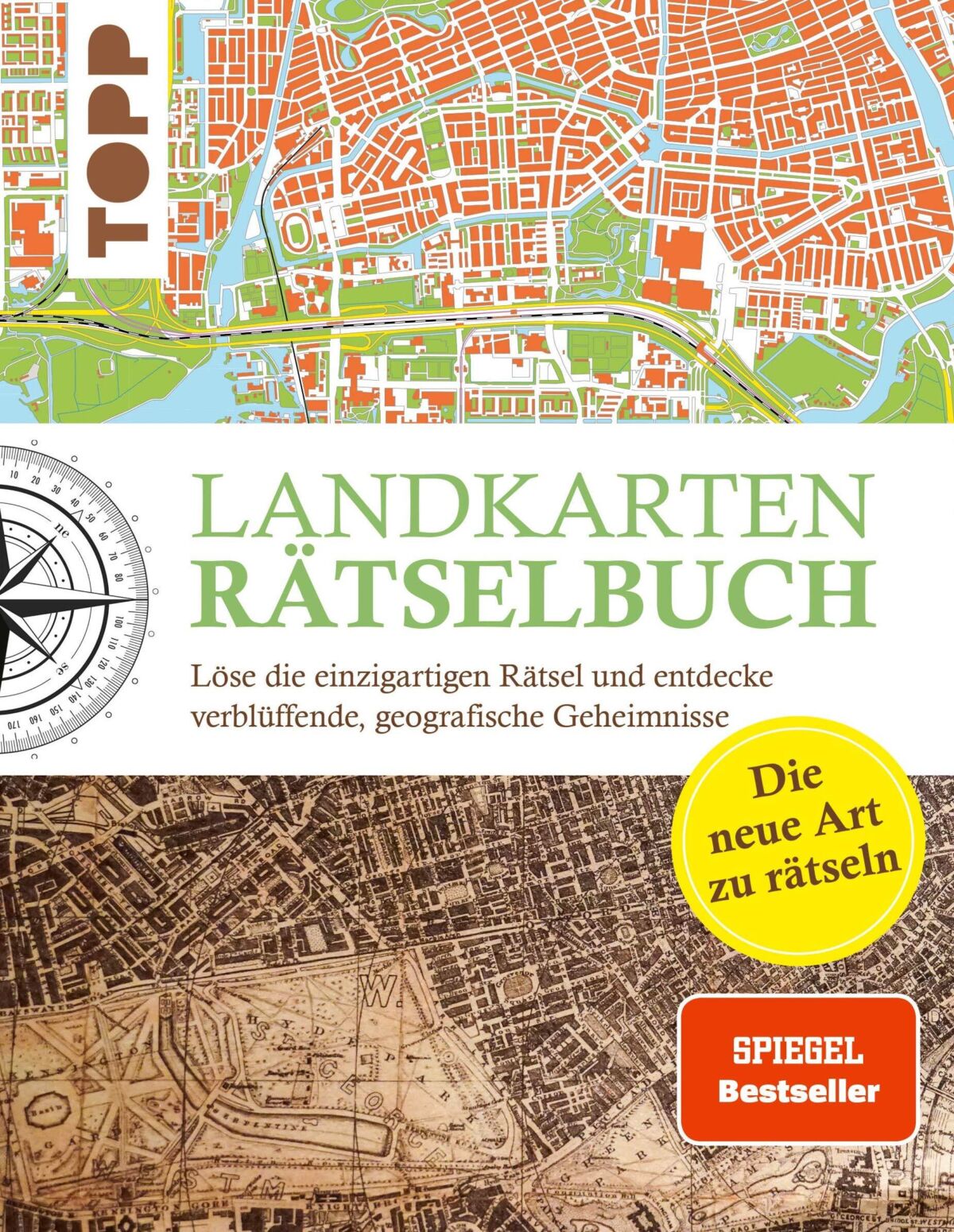 Landkarten Rätselbuch